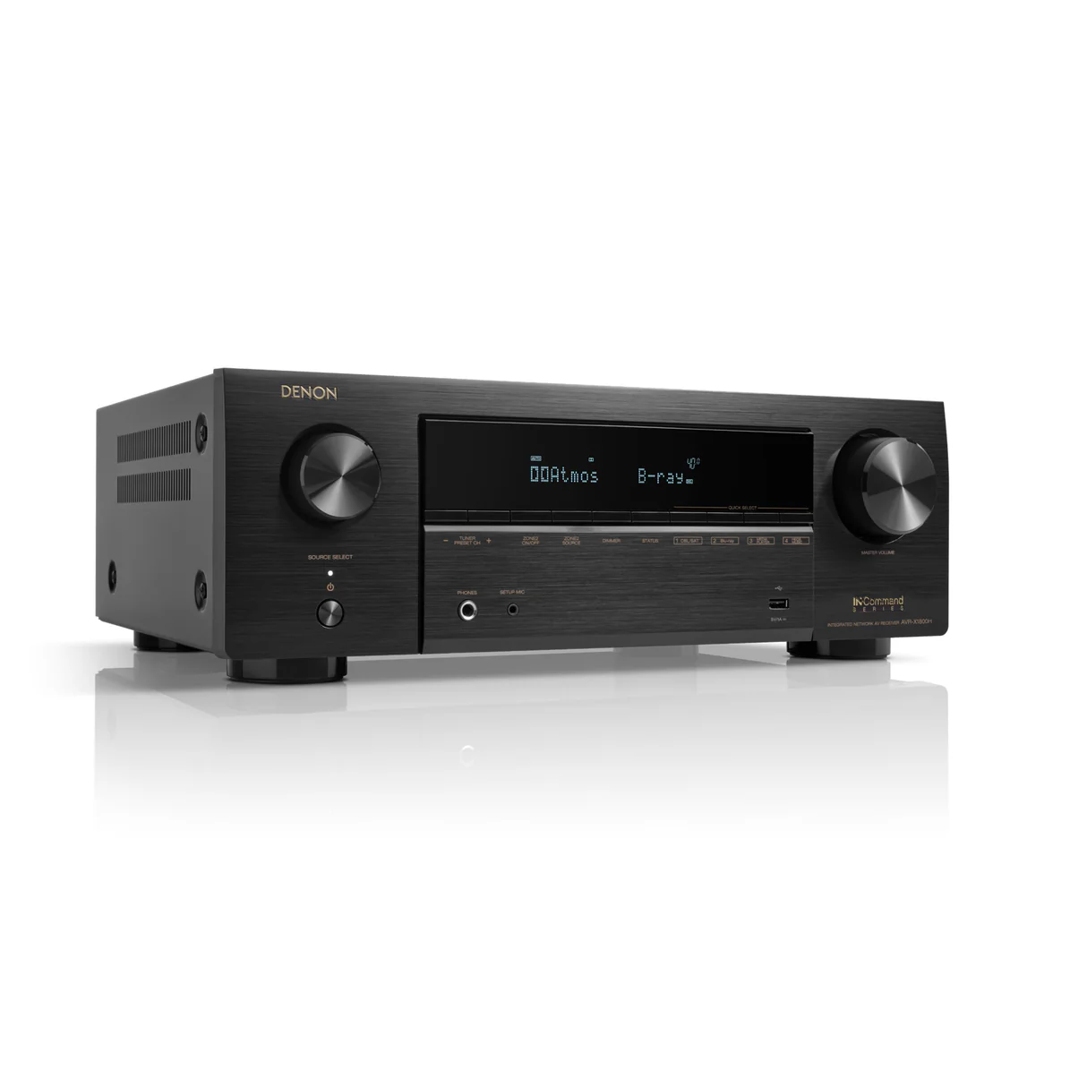 Denon Denon AVR-X1800H - 7.2 Channel 8K AV receiver with Dolby Atmos